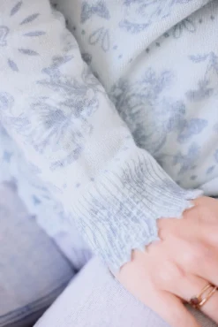 Pull Femme Bleu Kujten x Tartine et Chocolat