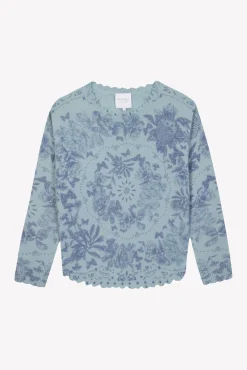 Pull Femme Bleu Kujten x Tartine et Chocolat