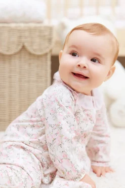 Pyjama Imprimé fleuri jardin hivernal