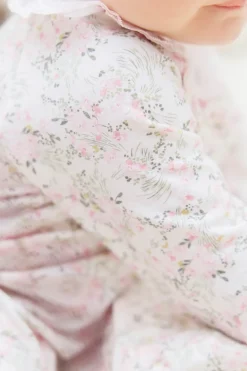 Pyjama Imprimé fleuri jardin hivernal