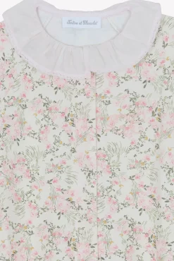 Pyjama Imprimé fleuri jardin hivernal
