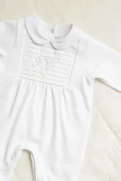 Pyjama Monogramme blanc