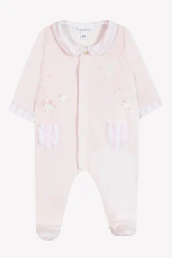 Pyjama Rose pâle moutons