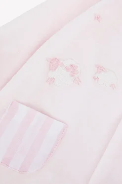 Pyjama Rose pâle moutons