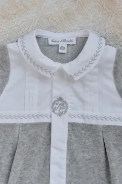 Pyjama Gris chiné plis religieux