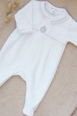 Pyjama Blanc plis religieux