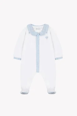 Pyjama Blanc vichy