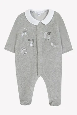Pyjama Gris chiné abécédaire