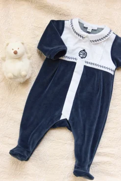 Pyjama Marine plis religieux