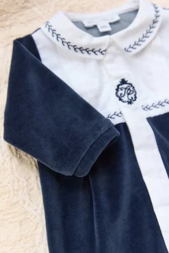 Pyjama Marine plis religieux