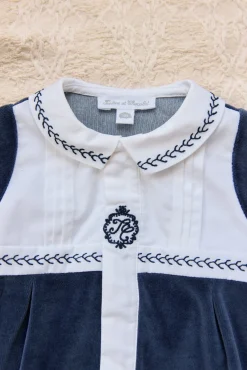 Pyjama Marine plis religieux