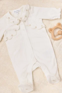 Pyjama Ecru volanté