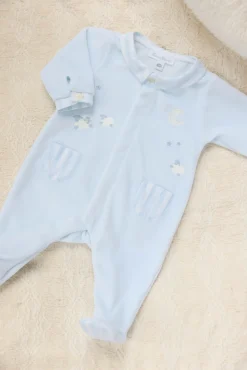 Pyjama Bleu ciel moutons