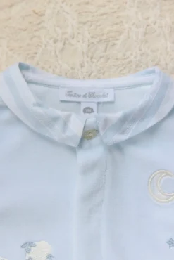 Pyjama Bleu ciel moutons