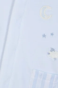 Pyjama Bleu ciel moutons