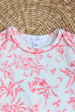 Pyjama deux pièces Praline inspiration Toile de Jouy