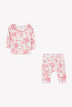 Pyjama deux pièces Praline inspiration Toile de Jouy