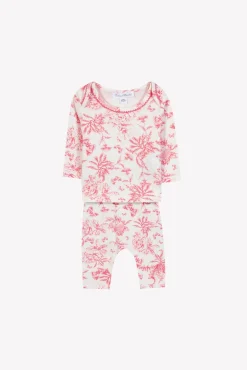 Pyjama deux pièces Praline inspiration Toile de Jouy