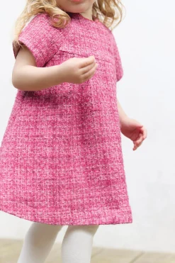 Robe Bubble en tweed