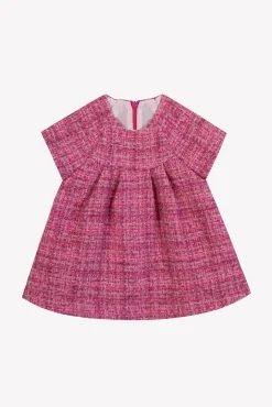 Robe Bubble en tweed