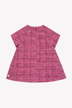 Robe Bubble en tweed