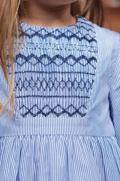 Robe Chambray rayures