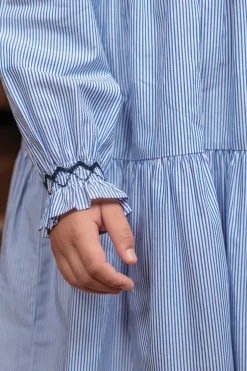 Robe Chambray rayures