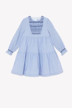 Robe Chambray rayures