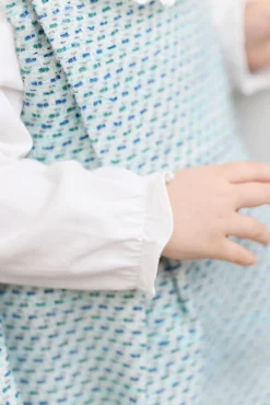 Robe Emeraude en tweed