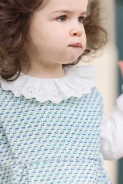 Robe Emeraude en tweed