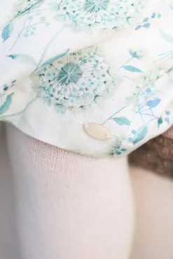 Robe Emeraude illustration florale