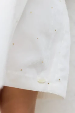 Robe Ecru en velours