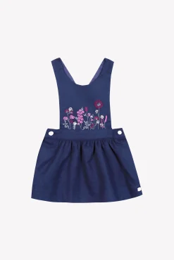 Robe Marine à bretelles croisées