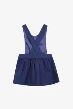 Robe Marine à bretelles croisées