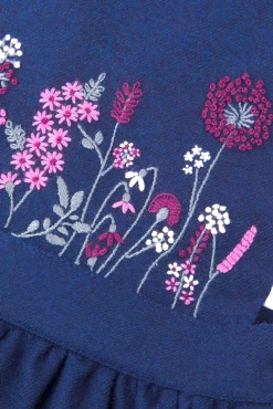 Robe Marine à bretelles croisées