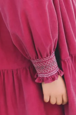 Robe Magenta velours