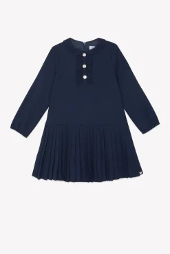 Robe Marine plissé