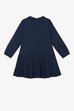 Robe Marine plissé