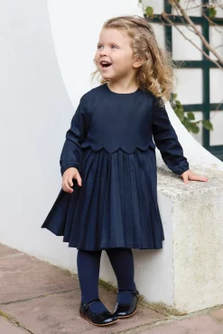 Robe Marine plis religieux