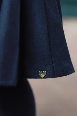 Robe Marine plis religieux