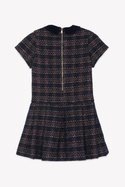 Robe Marine col claudine