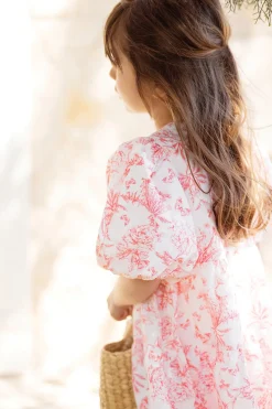 Robe Praline inspiration Toile de Jouy