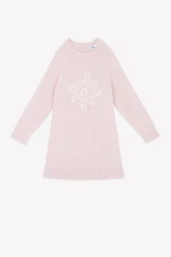 Robe Rose poudré flocon