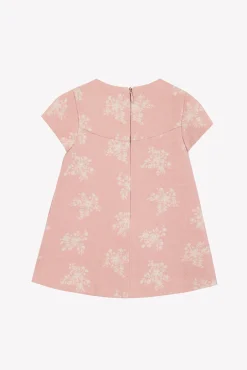 Robe Rose poudré imprimé floral