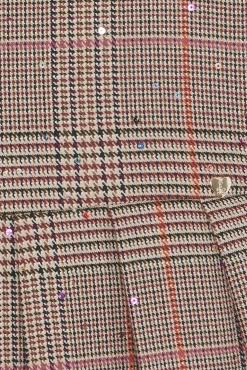 Robe Sable à carreaux