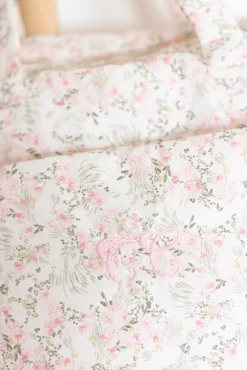 Sac à langer Imprimé fleuri jardin hivernal