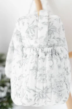 Sac à langer Imprimé inspiration toile de jouy gris