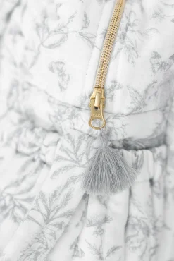 Sac à langer Imprimé inspiration toile de jouy gris