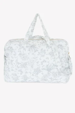 Sac à langer Imprimé inspiration toile de jouy gris