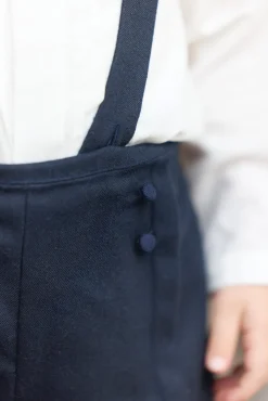 Salopette Marine à boutons